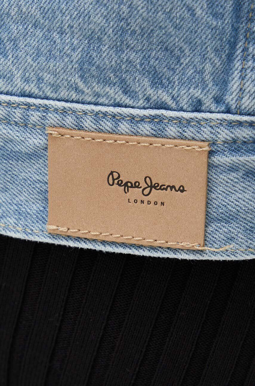 Pepe Jeans Džínová bunda Alice dámská přechodná oversize - Pepit.cz