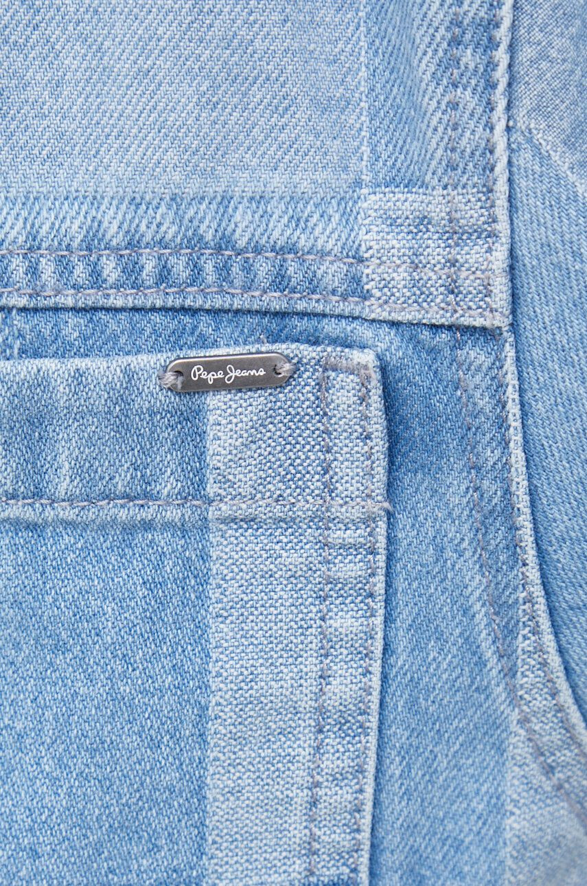 Pepe Jeans Džínová bunda River dámská oversize - Pepit.cz