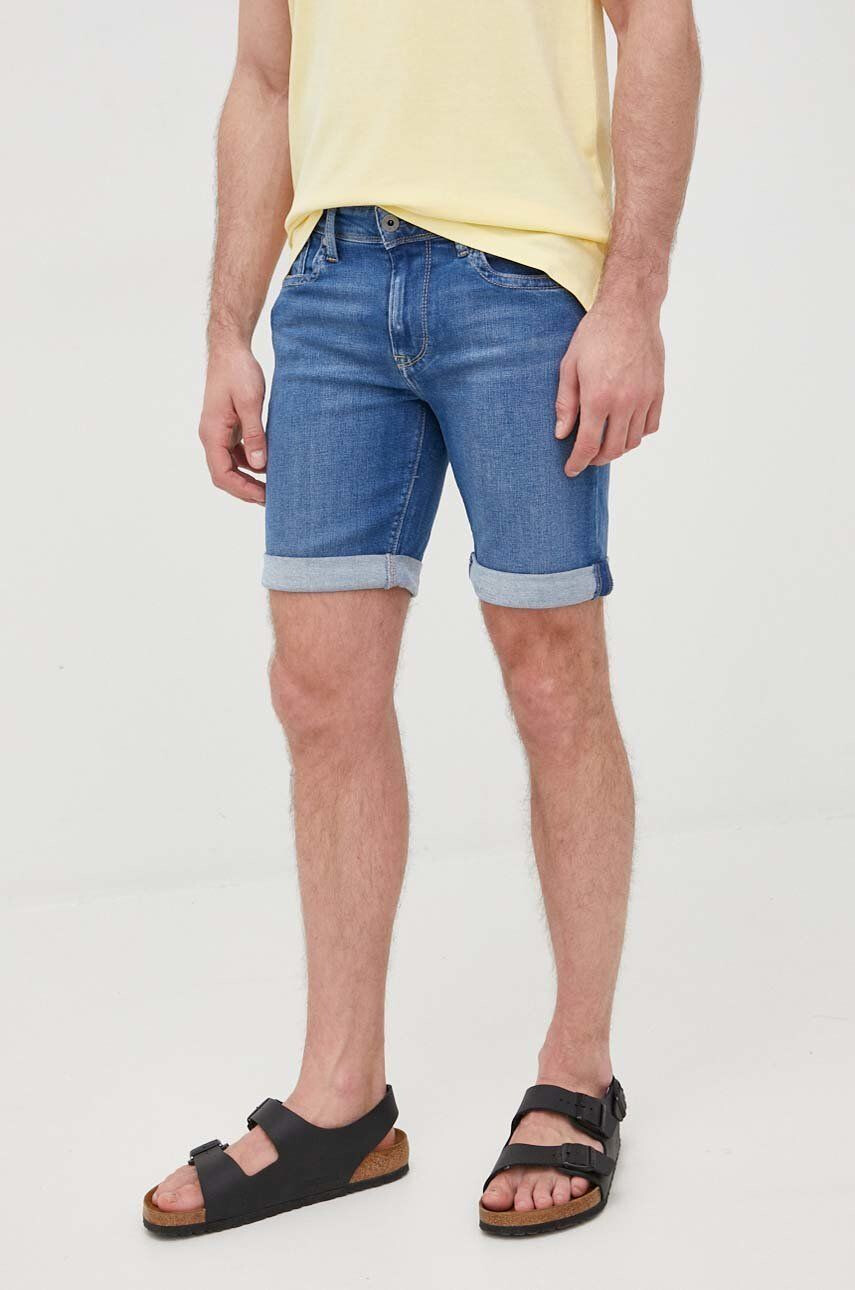 Pepe Jeans Džínové šortky Hatch Short - Pepit.cz