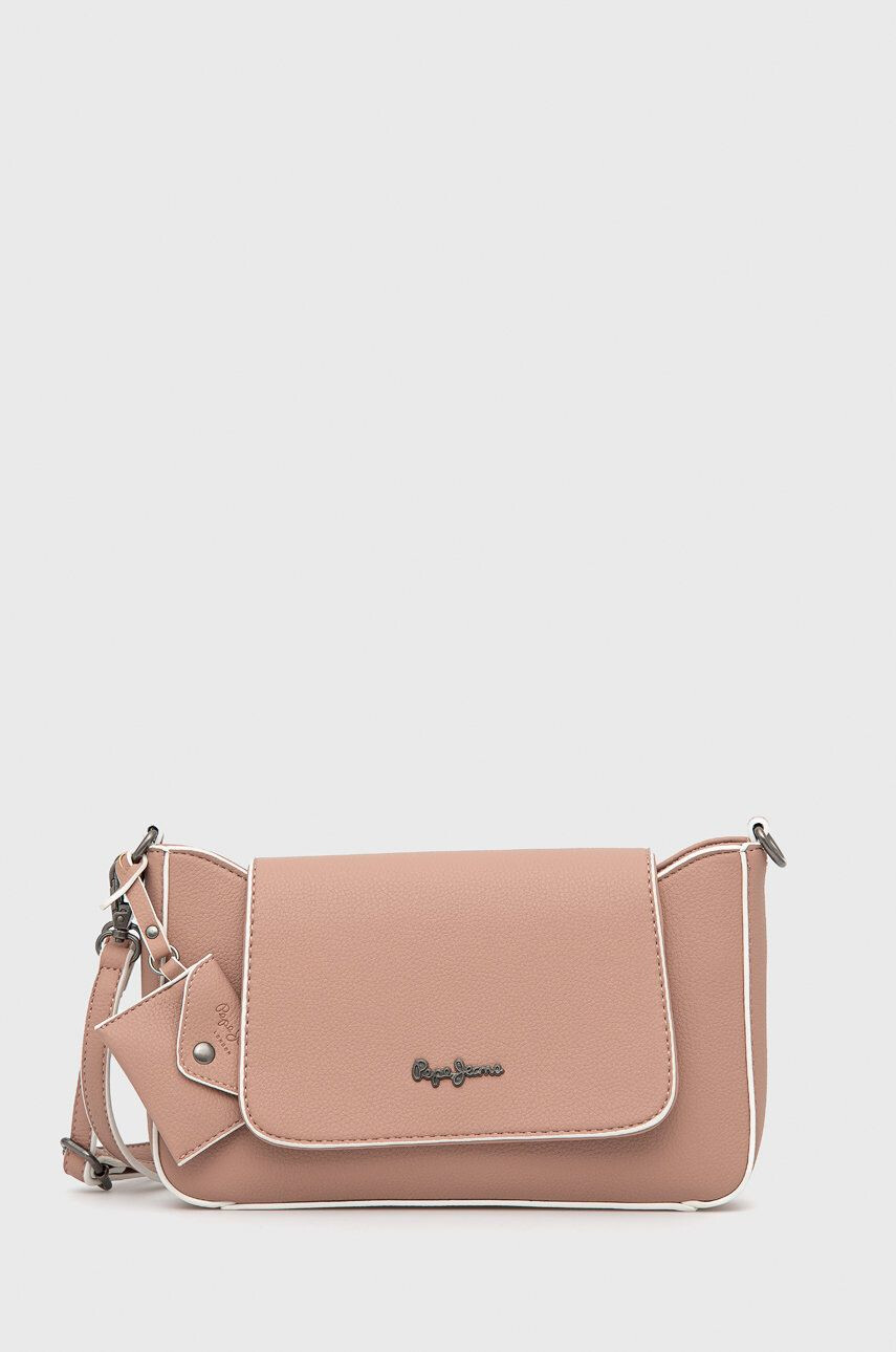 Pepe Jeans Kabelka Jeny Shoulder Bag růžová barva - Pepit.cz