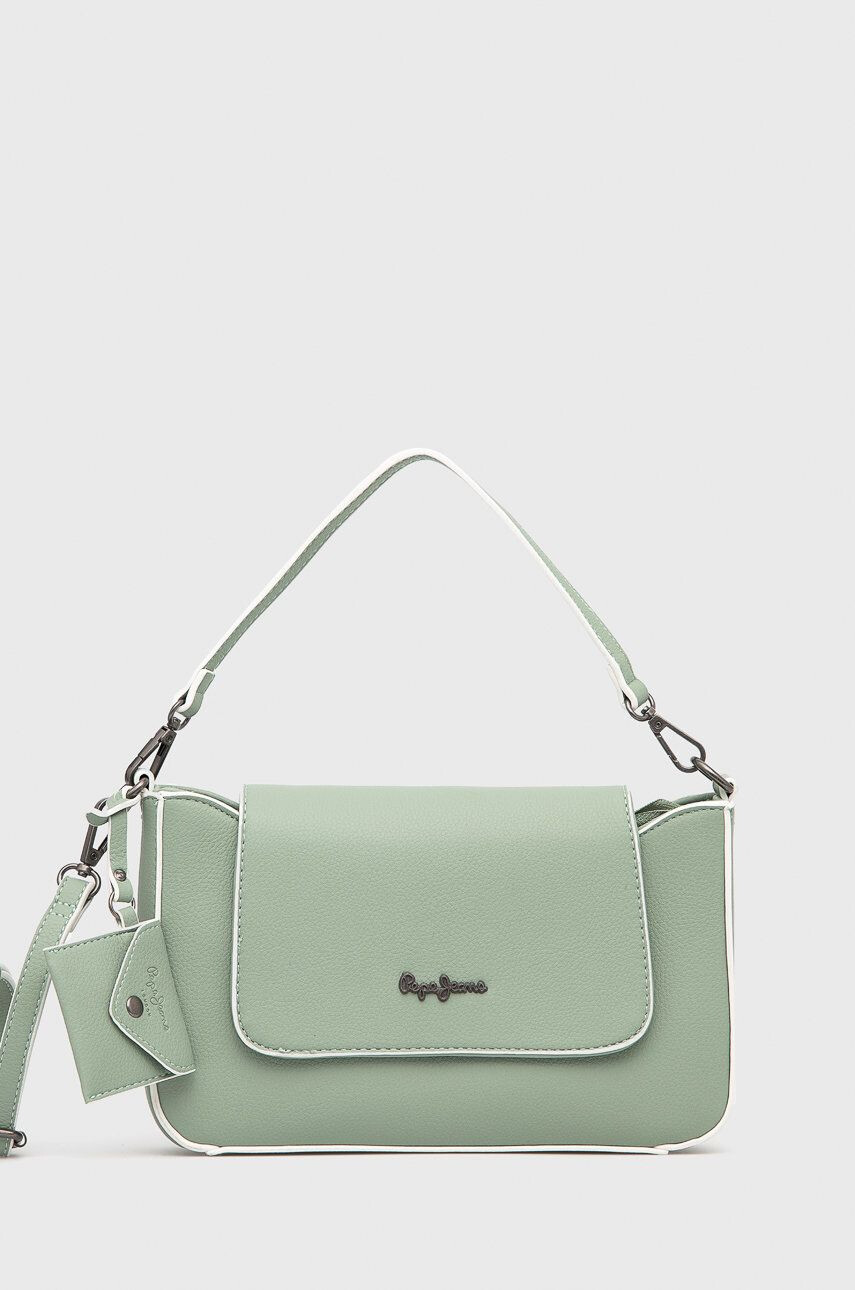 Pepe Jeans Kabelka Jeny Shoulder Bag zelená barva - Pepit.cz