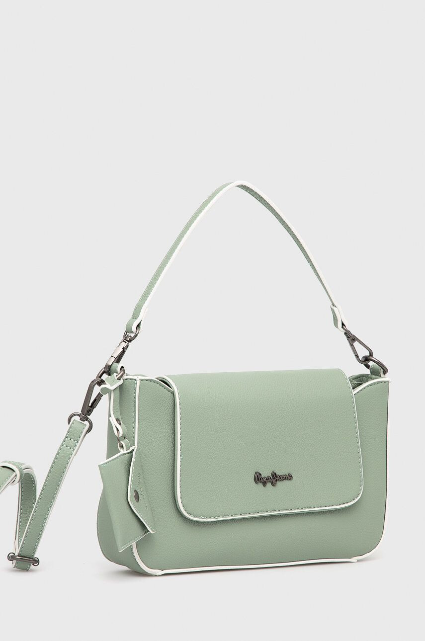 Pepe Jeans Kabelka Jeny Shoulder Bag zelená barva - Pepit.cz