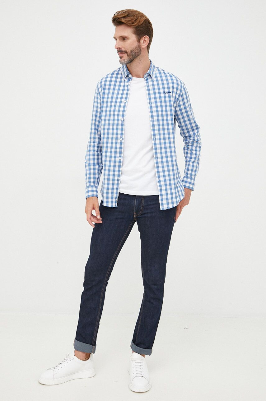 Pepe Jeans Košile pánská slim s límečkem button-down - Pepit.cz