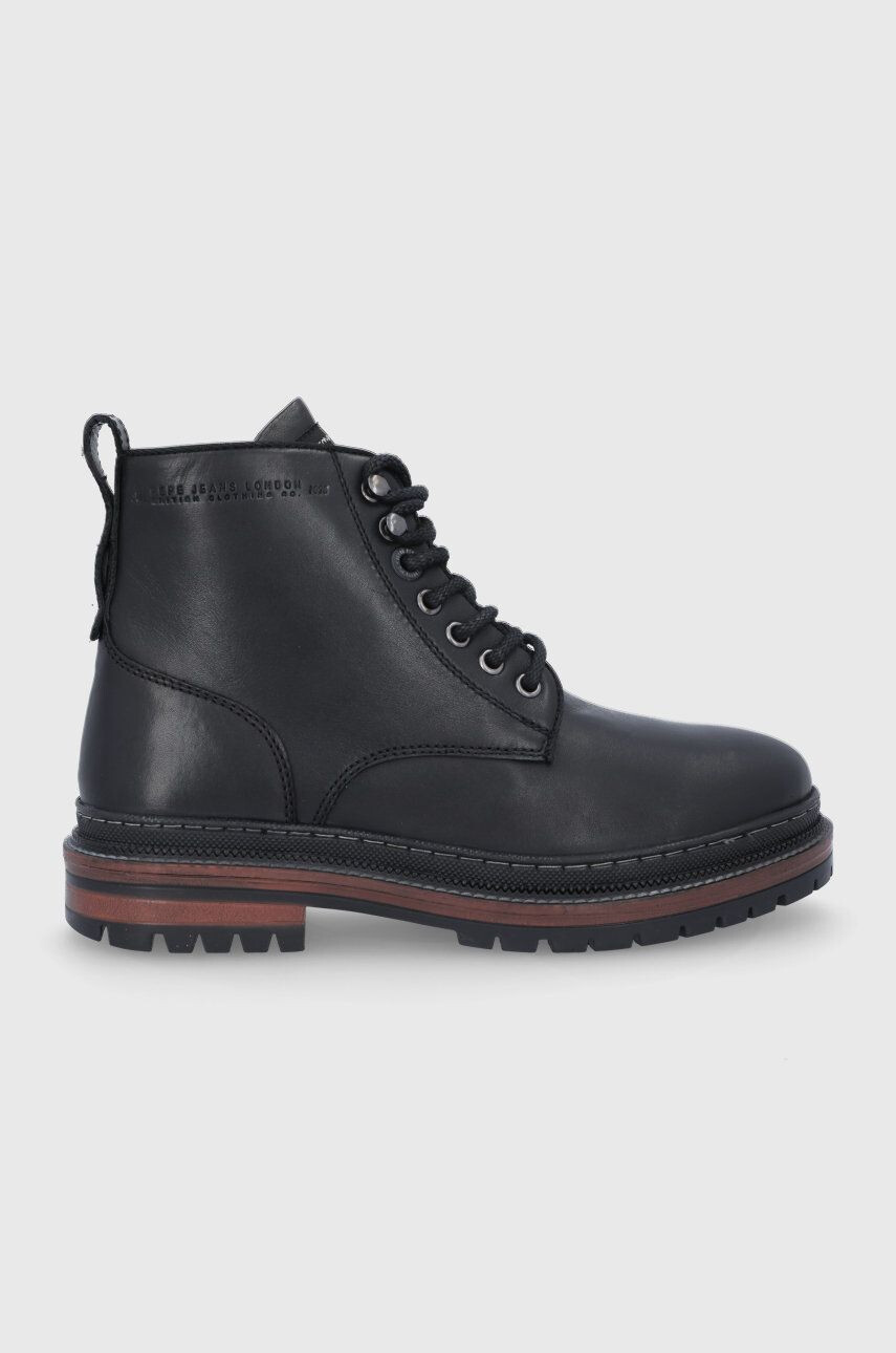 Pepe Jeans Kožené boty Martin Boot - Pepit.cz