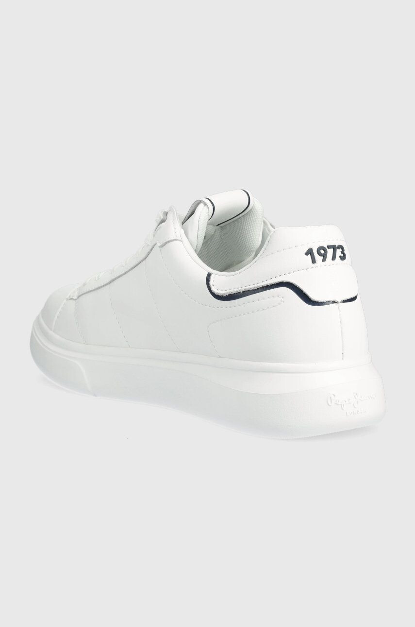 Pepe Jeans Kožené sneakers boty EATON bílá barva PMS30896 - Pepit.cz