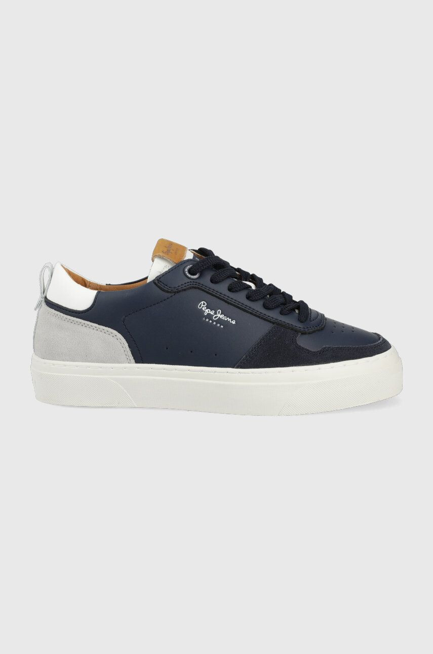 Pepe Jeans Kožené sneakers boty Yogi Street - Pepit.cz