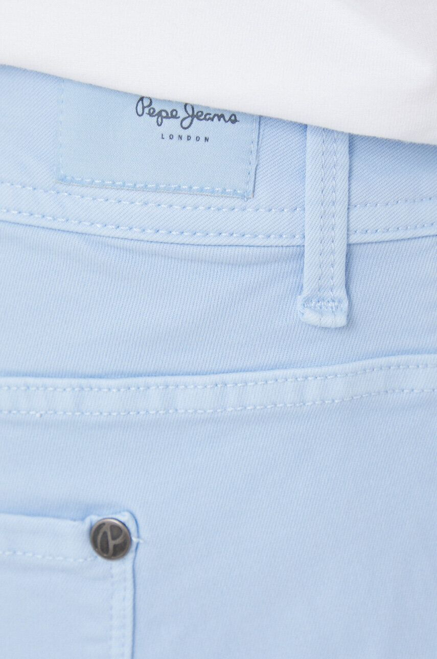 Pepe Jeans Kraťasy Siouxie dámské hladké medium waist - Pepit.cz