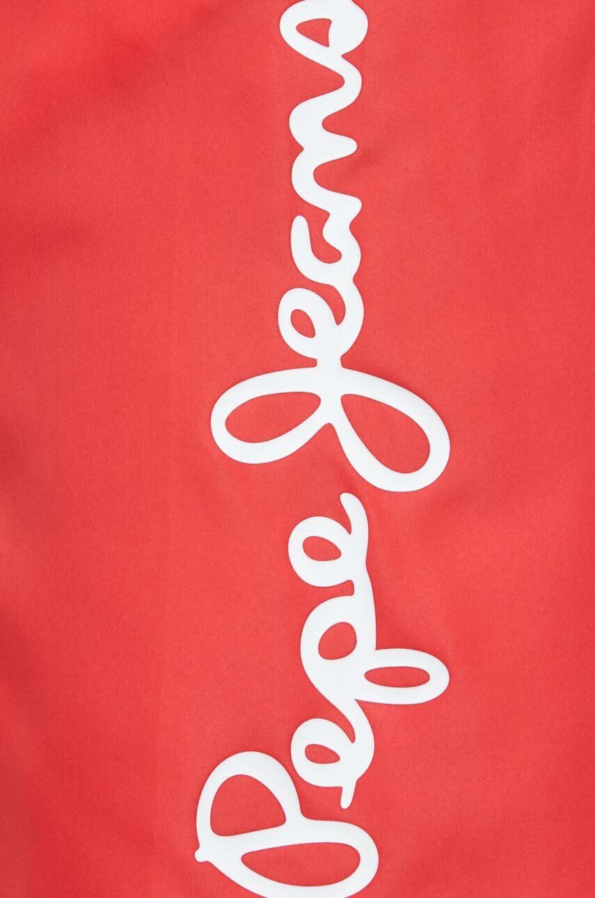 Pepe Jeans Plavkové šortky červená barva - Pepit.cz