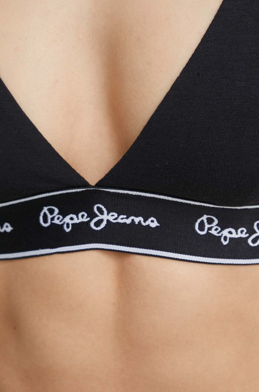 Pepe Jeans Podprsenka černá barva - Pepit.cz