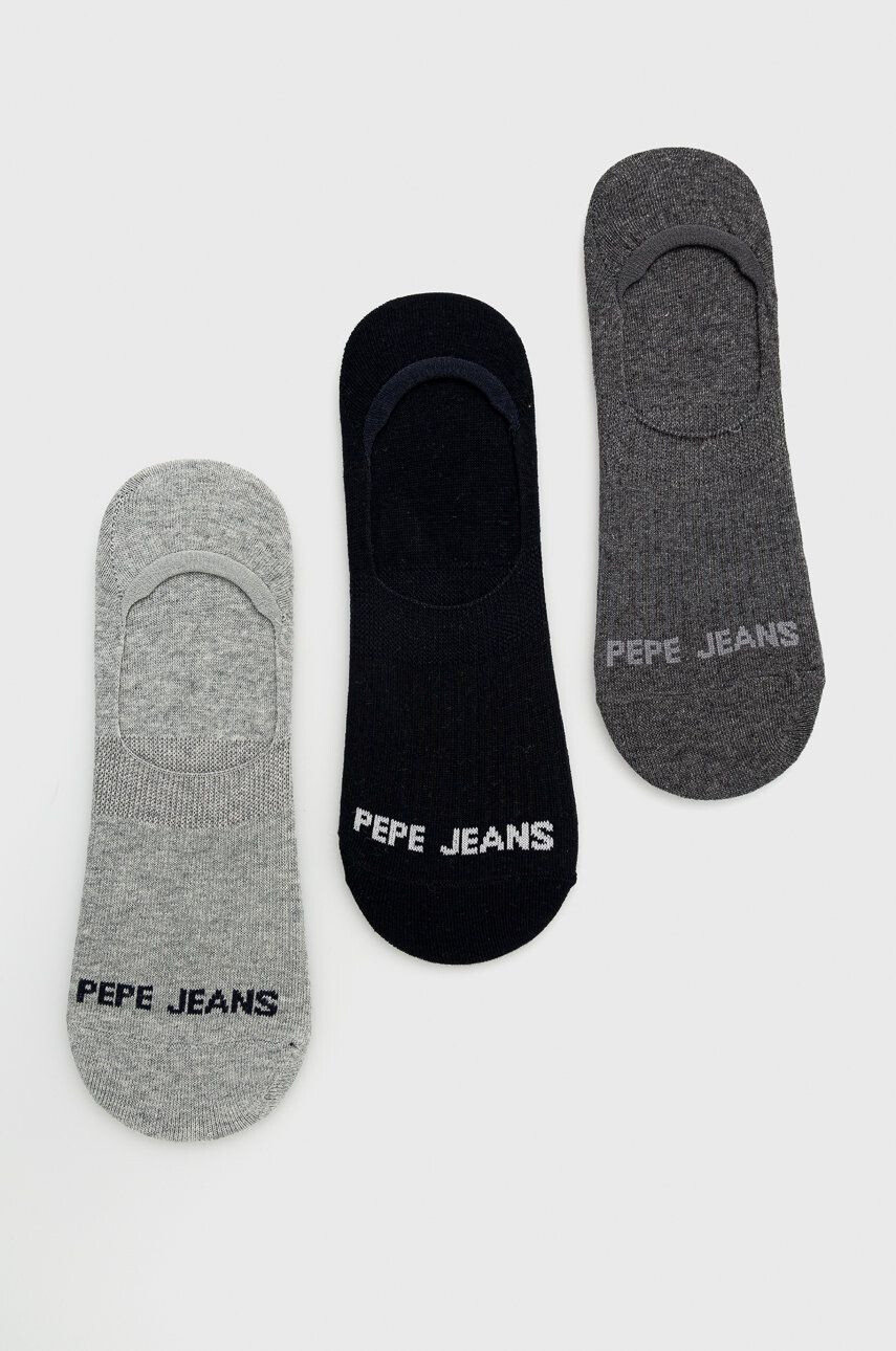 Pepe Jeans Ponožky Arundel (3-pack) pánské bílá barva - Pepit.cz