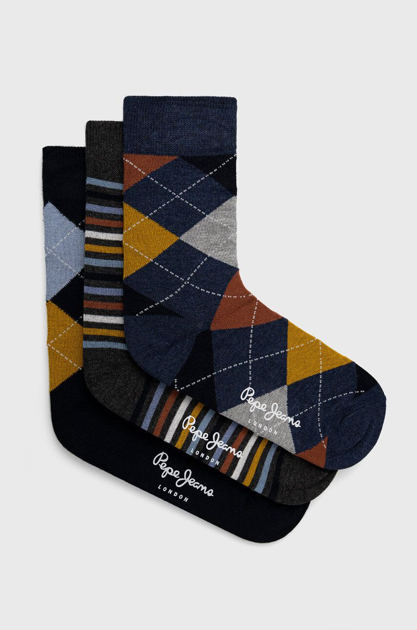 Pepe Jeans Ponožky Thompson (3-pack) - Pepit.cz