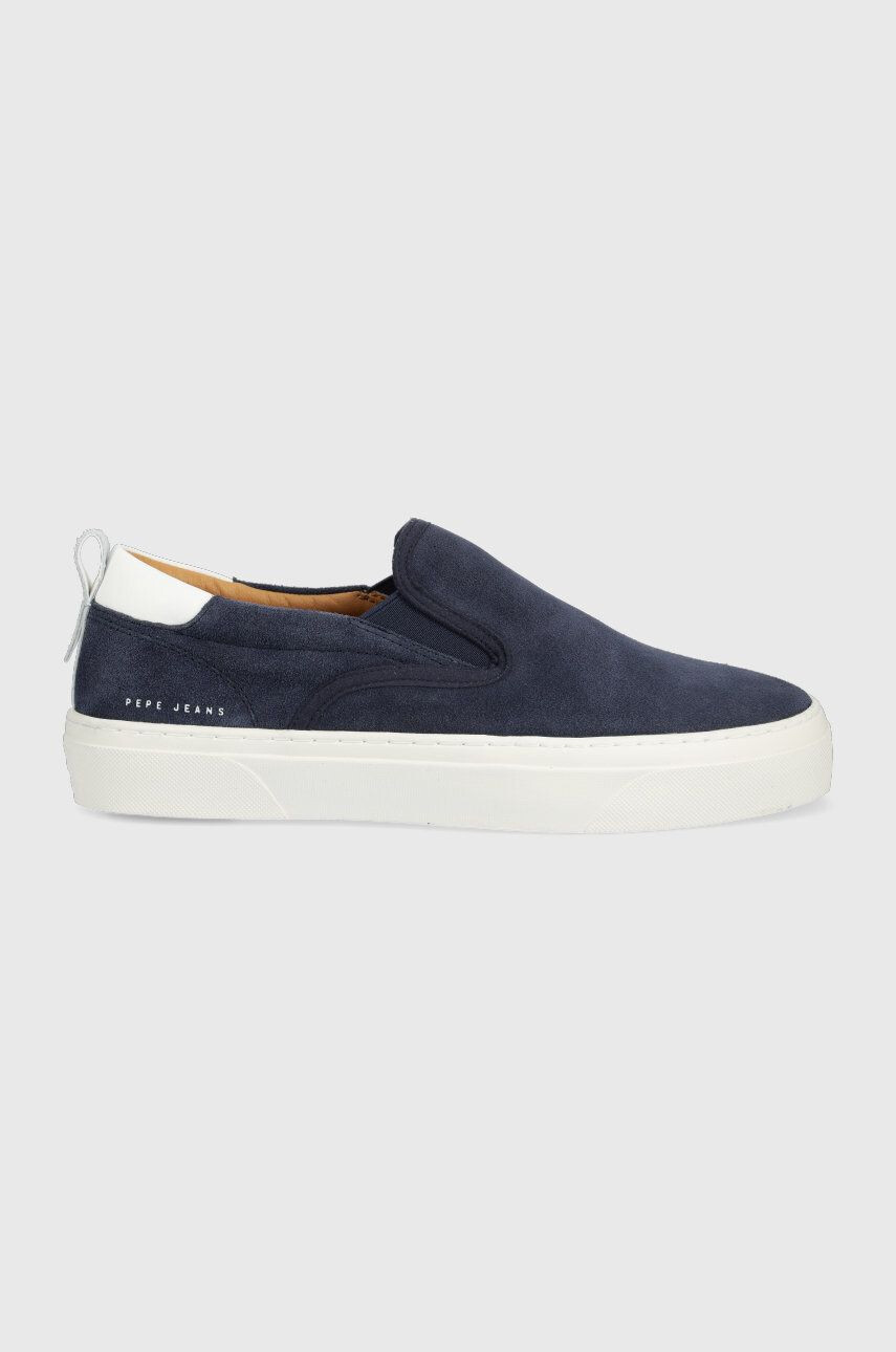 Pepe Jeans Semišové tenisky Yogi Slip On - Pepit.cz