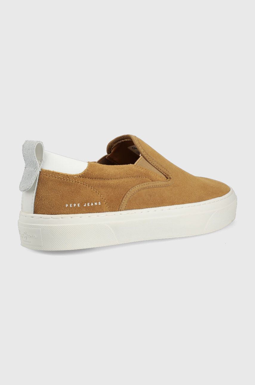 Pepe Jeans Semišové tenisky Yogi Slip On - Pepit.cz