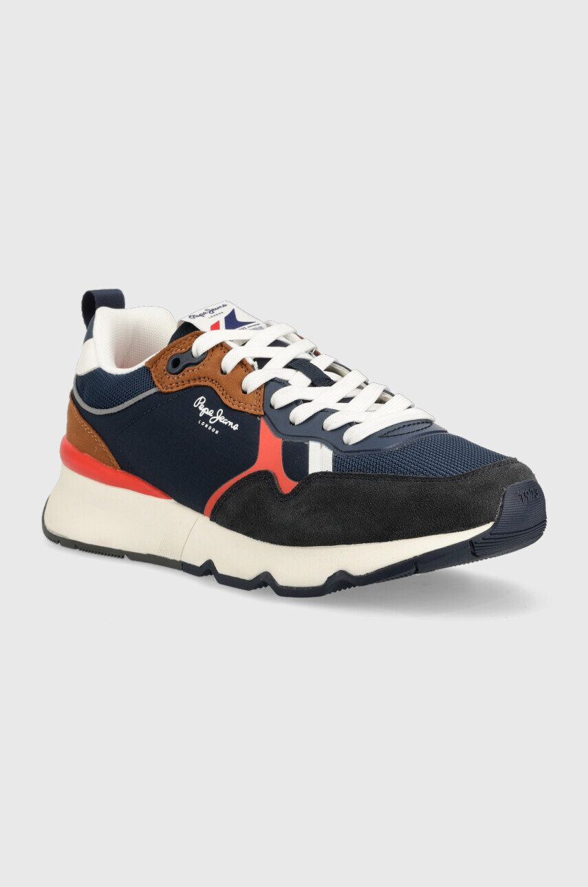 Pepe Jeans Sneakers boty Britt Pro 22 M tmavomodrá barva - Pepit.cz