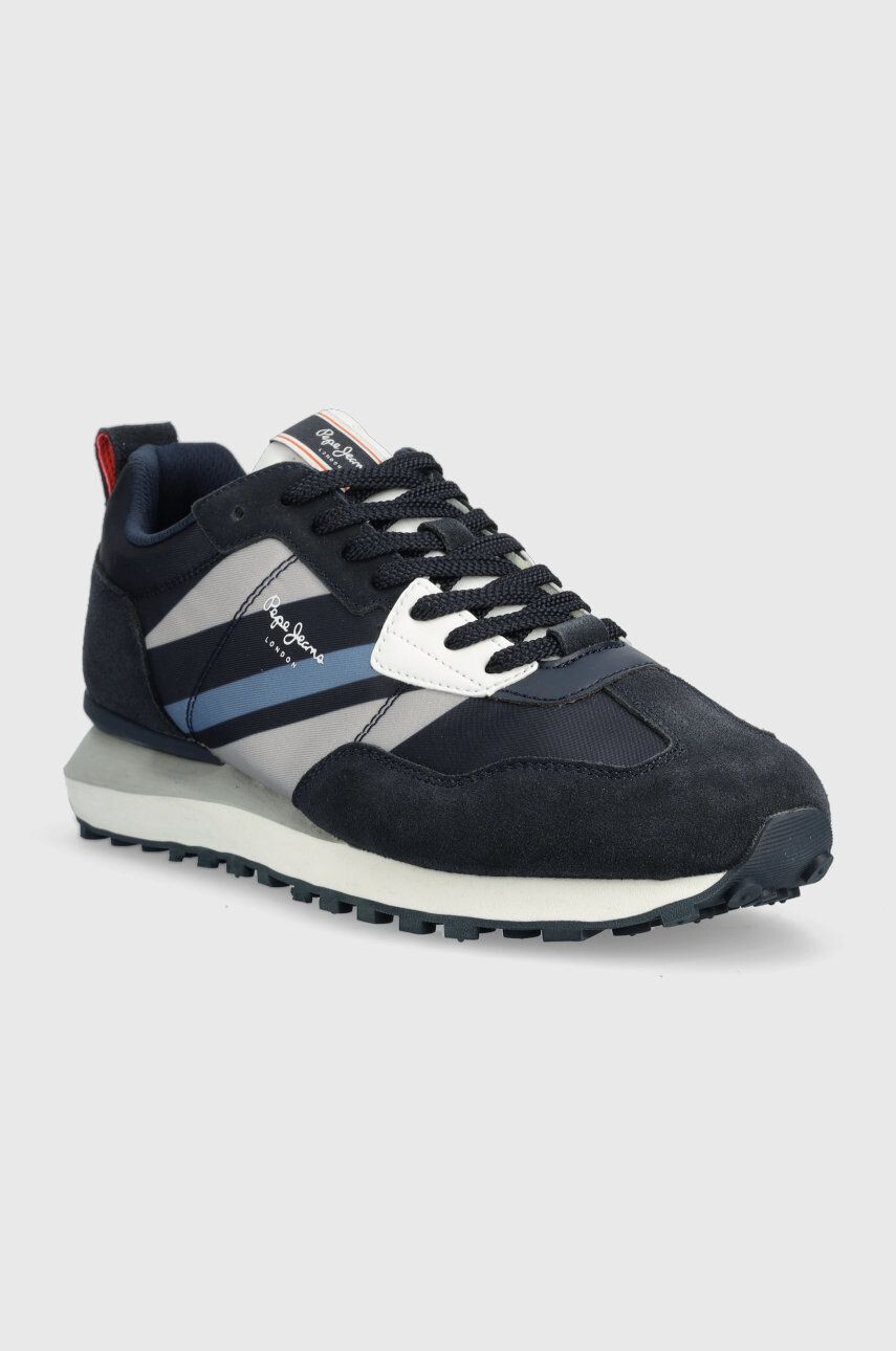 Pepe Jeans Sneakers boty FOSTER tmavomodrá barva PMS30899 - Pepit.cz