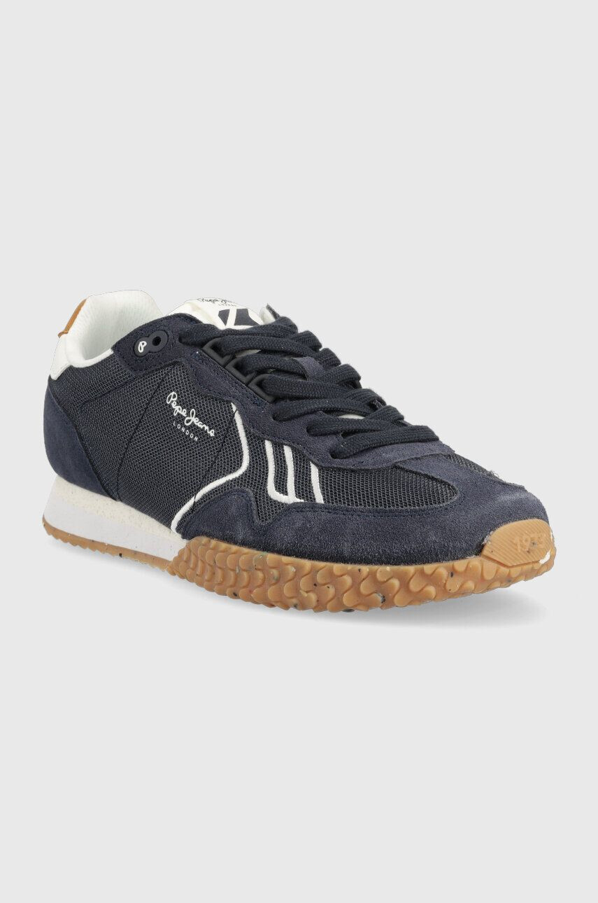 Pepe Jeans Sneakers boty HOLLAND tmavomodrá barva PMS30940 - Pepit.cz