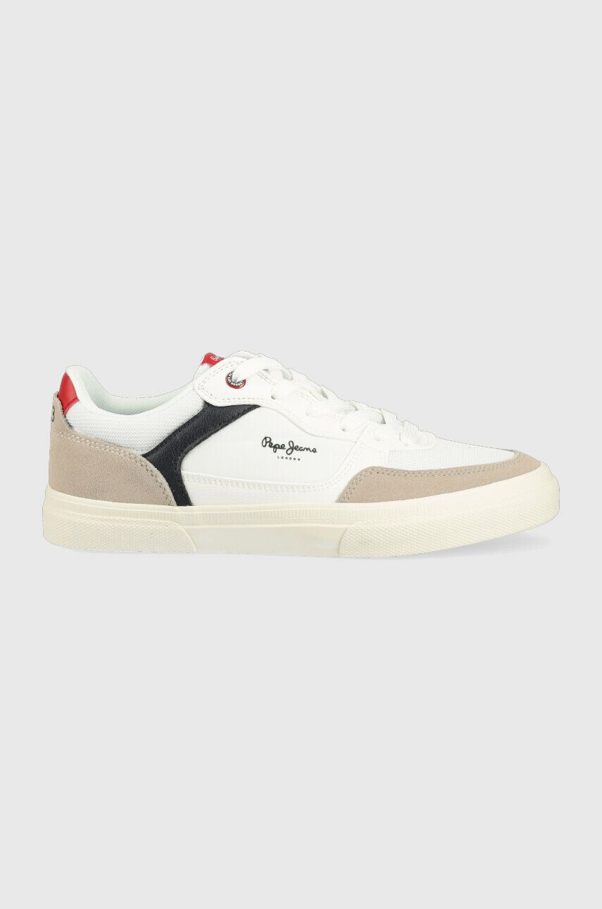 Pepe Jeans Sneakers boty KENTON bílá barva PMS30905 - Pepit.cz