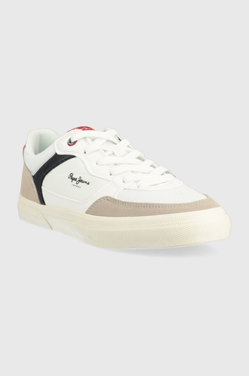 Pepe Jeans Sneakers boty KENTON bílá barva PMS30905 - Pepit.cz