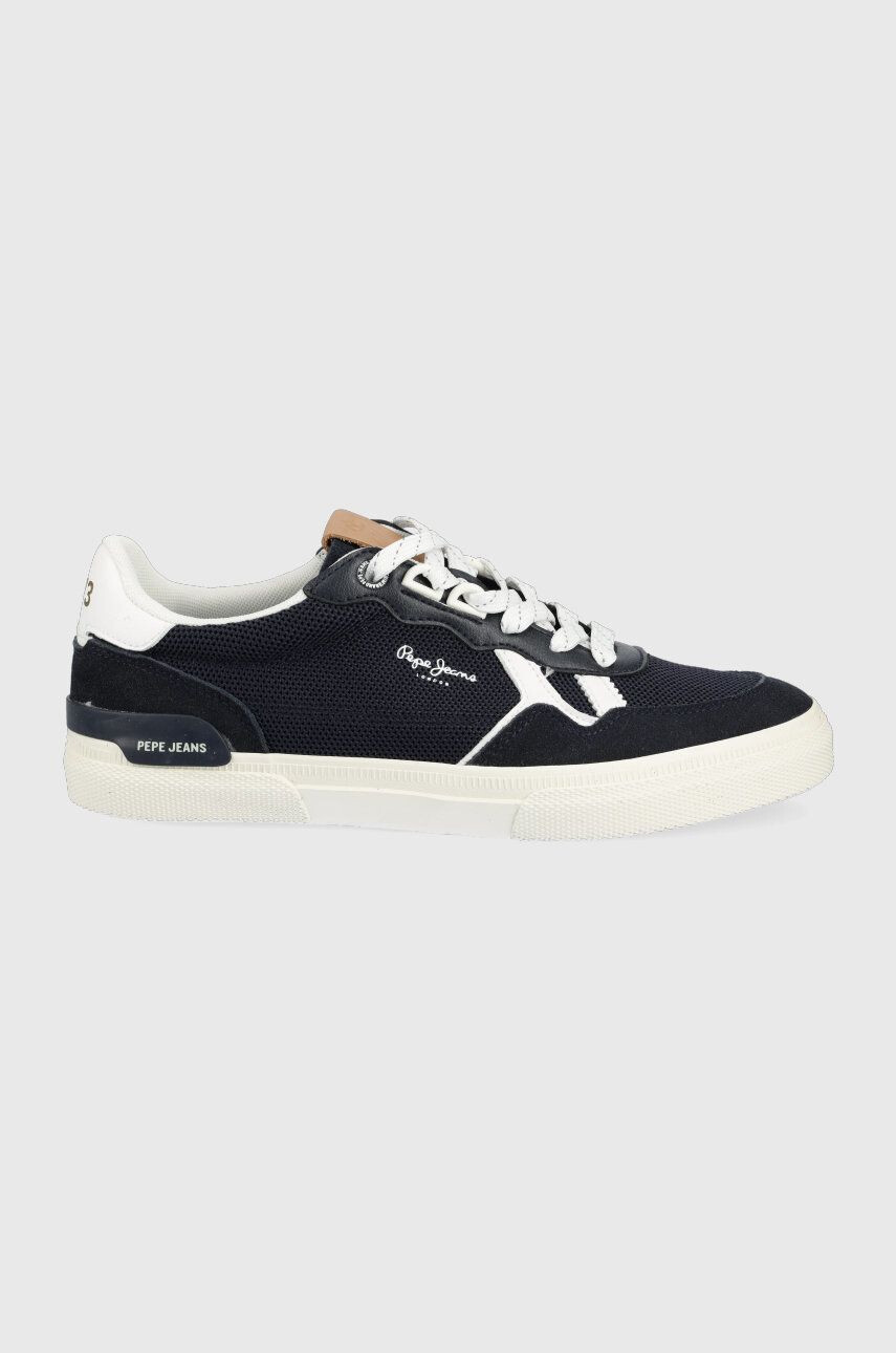 Pepe Jeans Sneakers boty Kenton Britt Capsule tmavomodrá barva - Pepit.cz