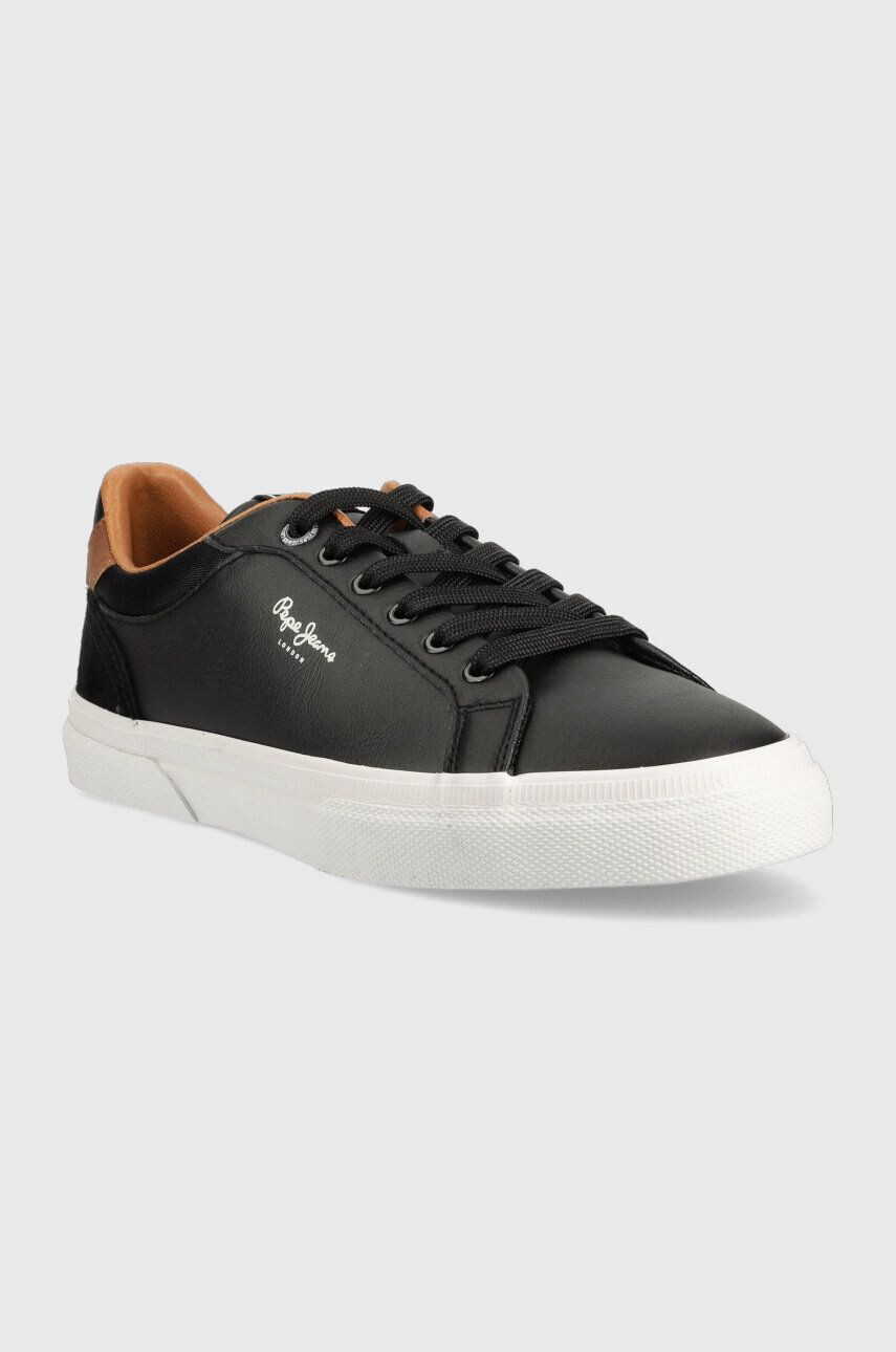 Pepe Jeans Sneakers boty Kenton Court černá barva - Pepit.cz