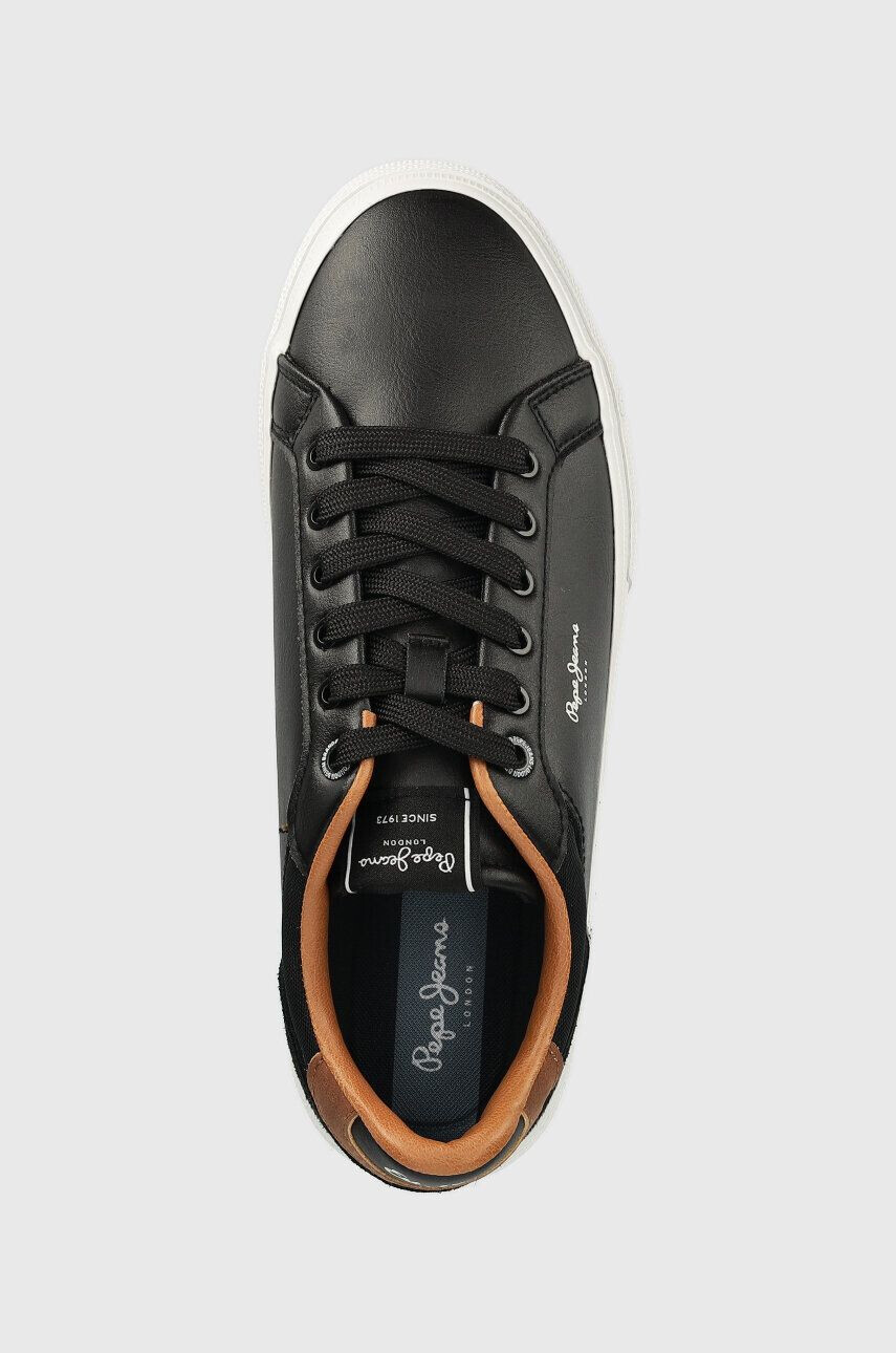 Pepe Jeans Sneakers boty Kenton Court černá barva - Pepit.cz