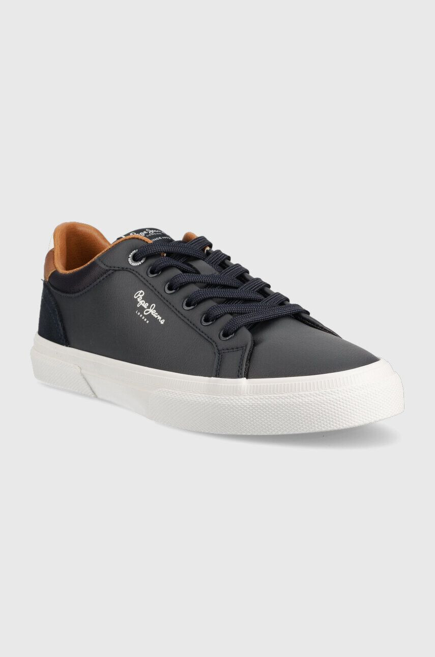 Pepe Jeans Sneakers boty Kenton Court tmavomodrá barva - Pepit.cz