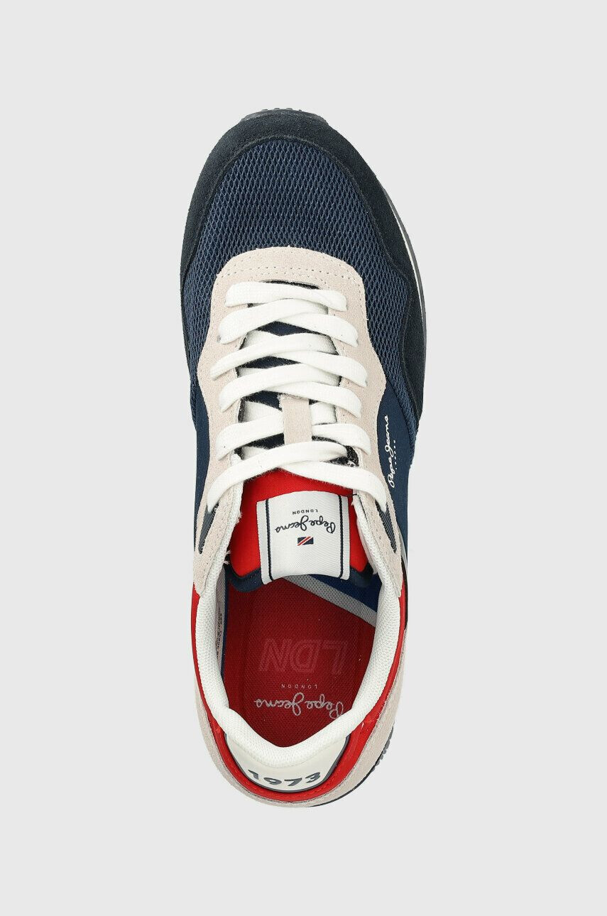 Pepe Jeans Sneakers boty LONDON tmavomodrá barva PMS30934 - Pepit.cz