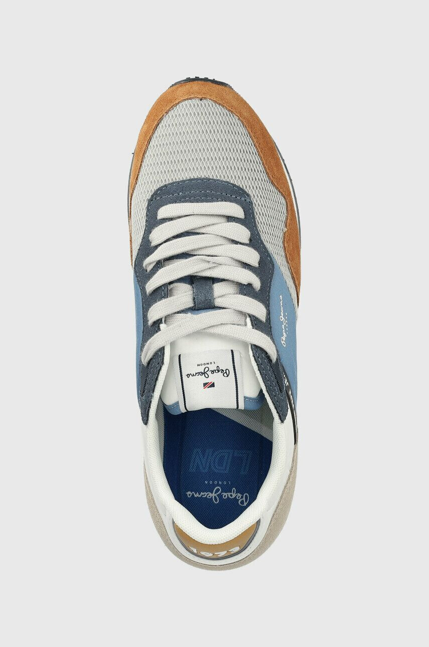 Pepe Jeans Sneakers boty LONDON hnědá barva - Pepit.cz