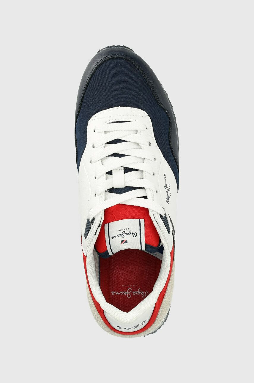 Pepe Jeans Sneakers boty LONDON červená barva PMS30932 - Pepit.cz