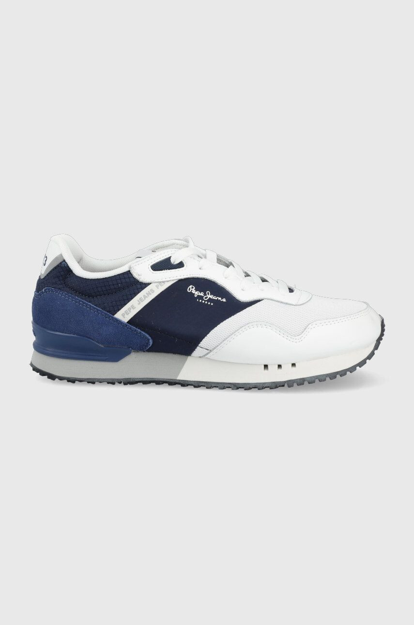 Pepe Jeans Sneakers boty London One Road M tmavomodrá barva - Pepit.cz