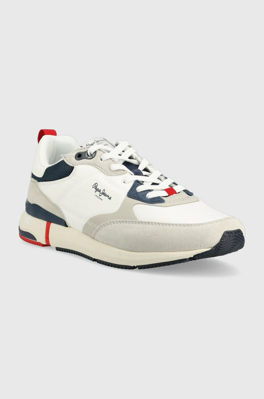 Pepe Jeans Sneakers boty LONDON PRO bílá barva PMS30938 - Pepit.cz