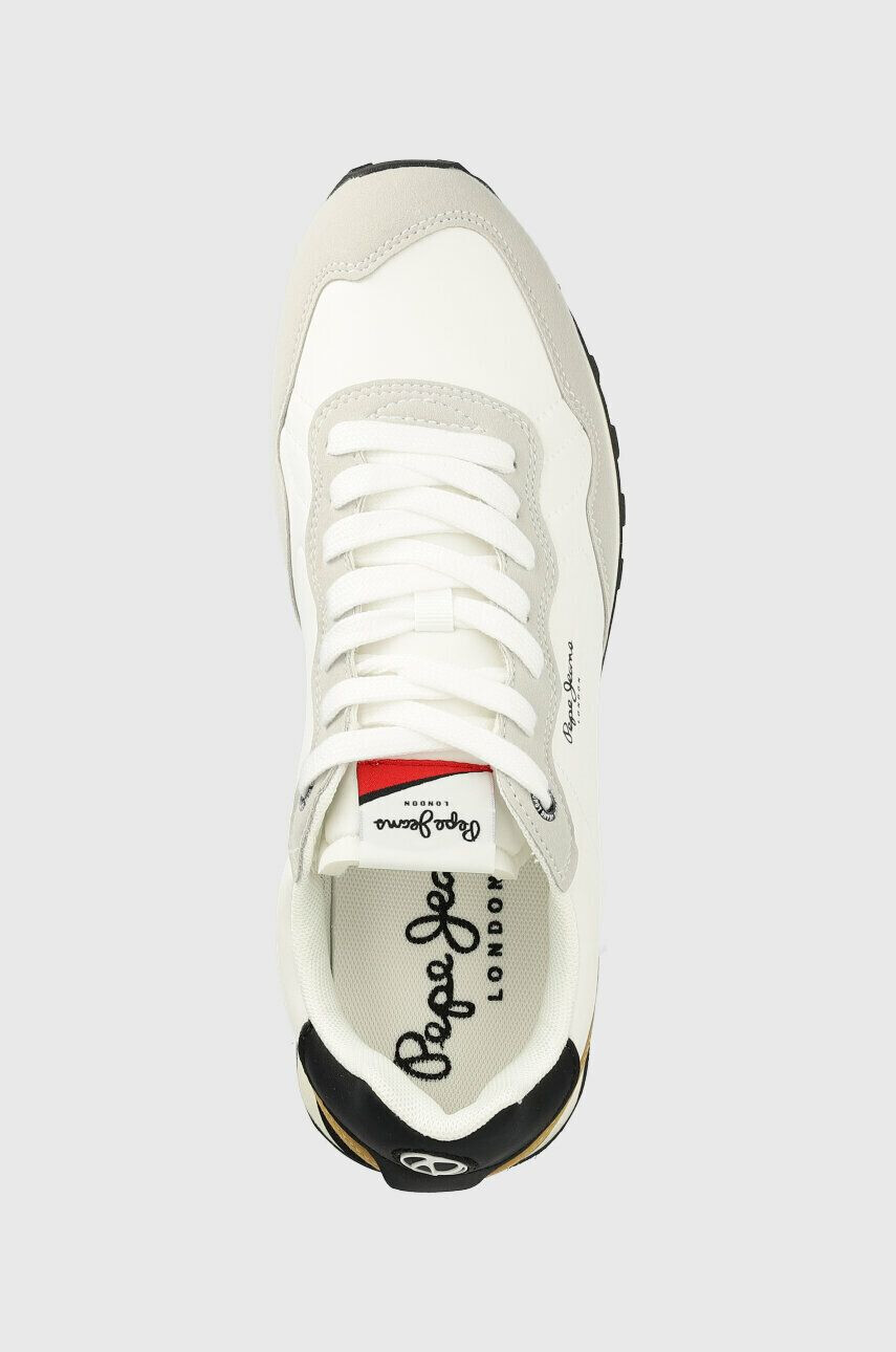 Pepe Jeans Sneakers boty NATCH bílá barva PMS30945 - Pepit.cz