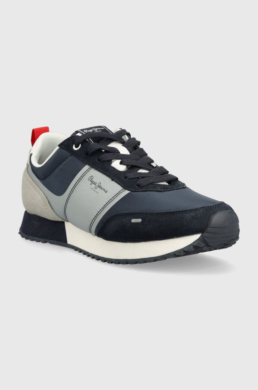 Pepe Jeans Sneakers boty TOUR tmavomodrá barva PMS30909 - Pepit.cz