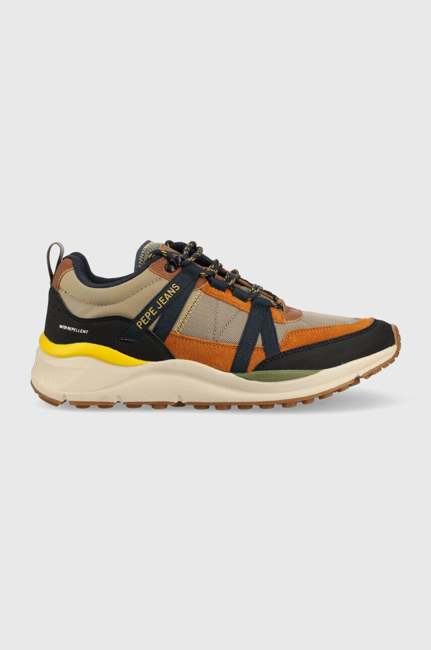 Pepe Jeans Sneakers boty Trail Outdoor Shoe zelená barva - Pepit.cz