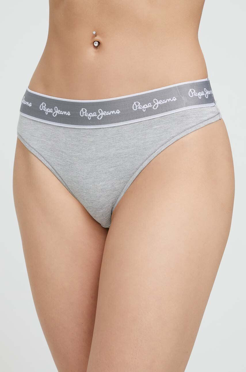 Pepe Jeans Tanga černá barva - Pepit.cz