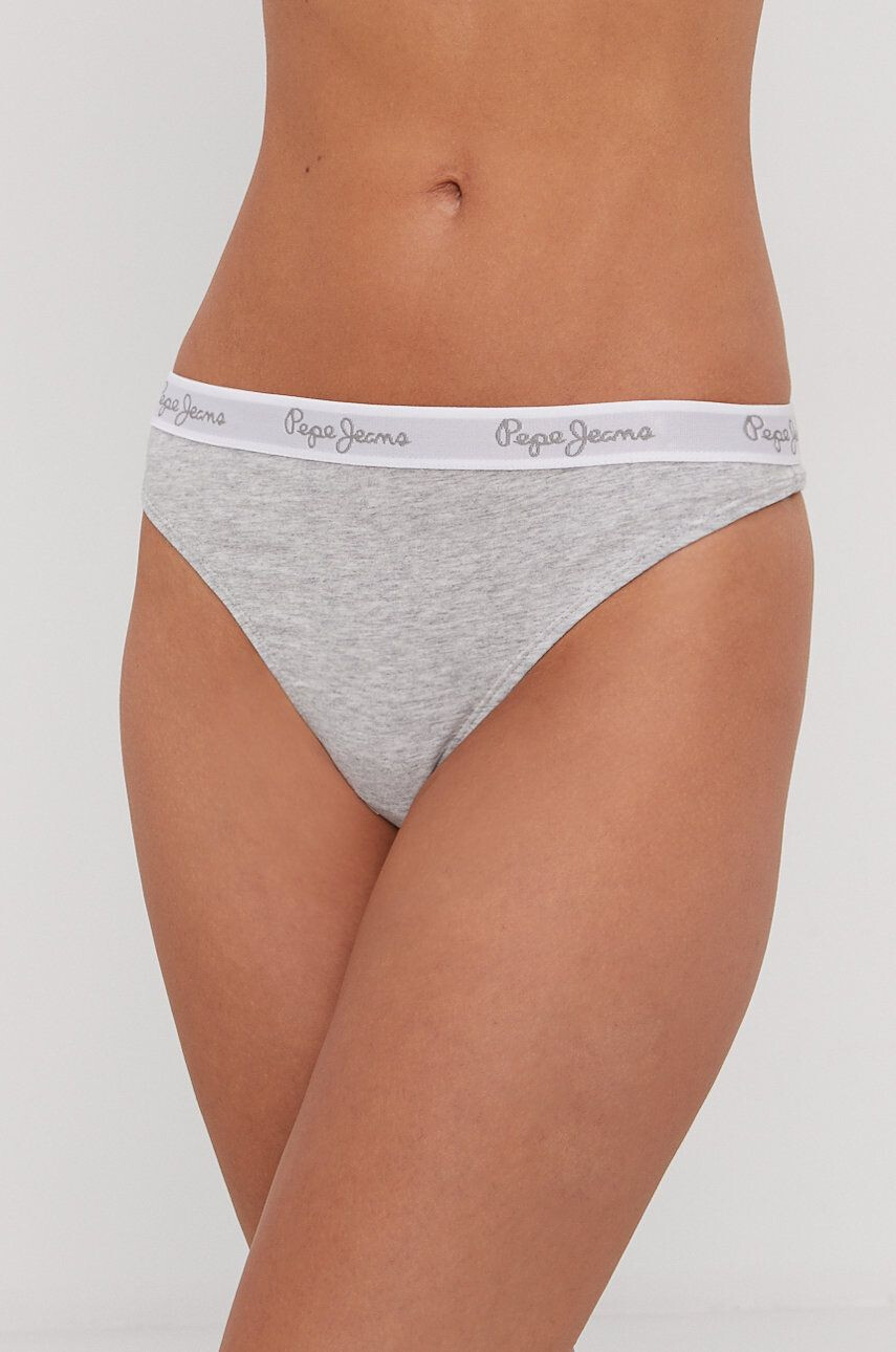 Pepe Jeans Tanga ERICA (3-PACK) - Pepit.cz