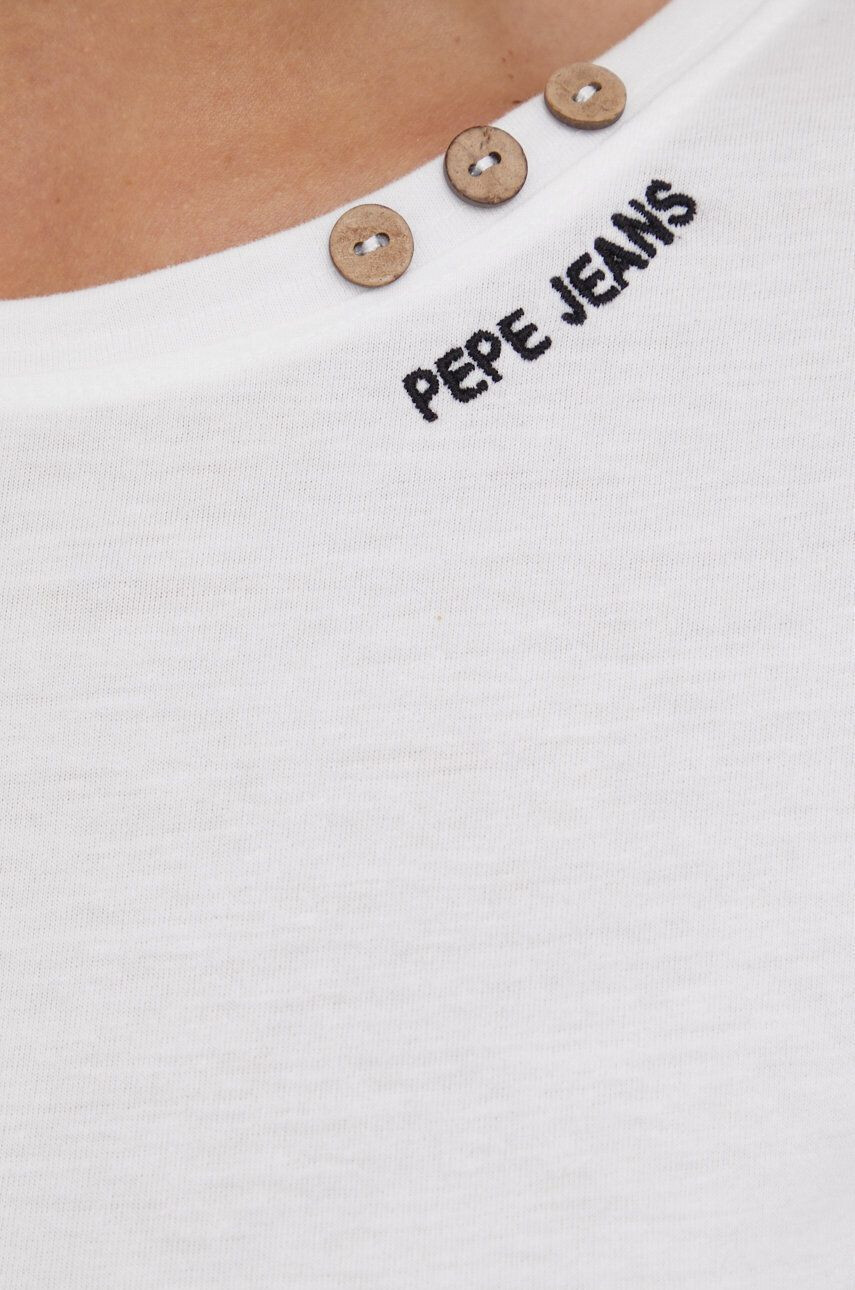 Pepe Jeans Tričko bílá barva - Pepit.cz