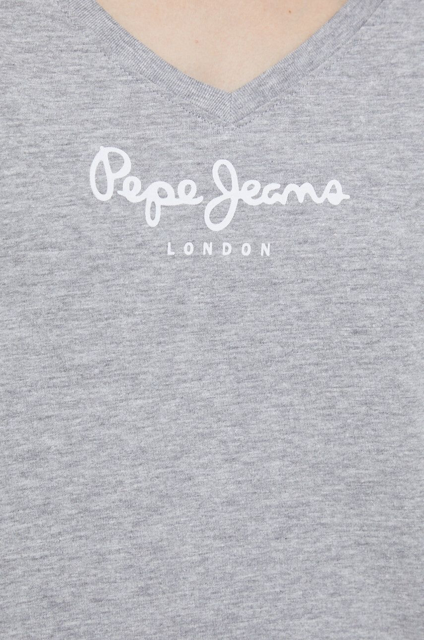 Pepe Jeans Tričko šedá barva - Pepit.cz