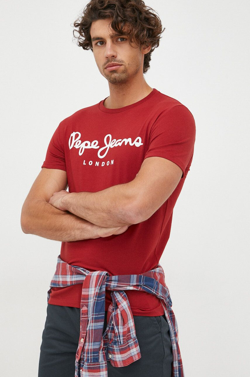 Pepe Jeans Tričko bílá barva - Pepit.cz