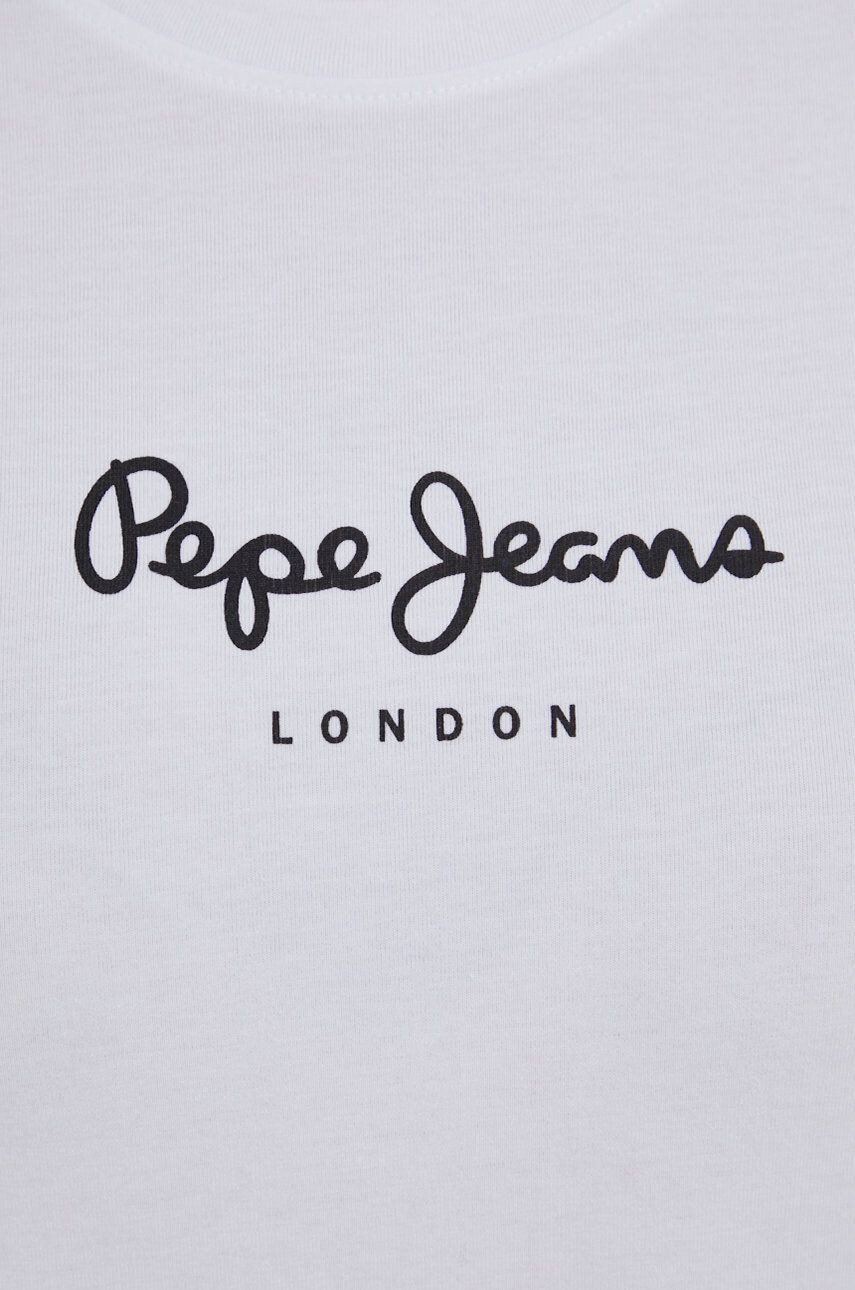 Pepe Jeans Tričko New Virginia Ss N dámský bílá barva - Pepit.cz