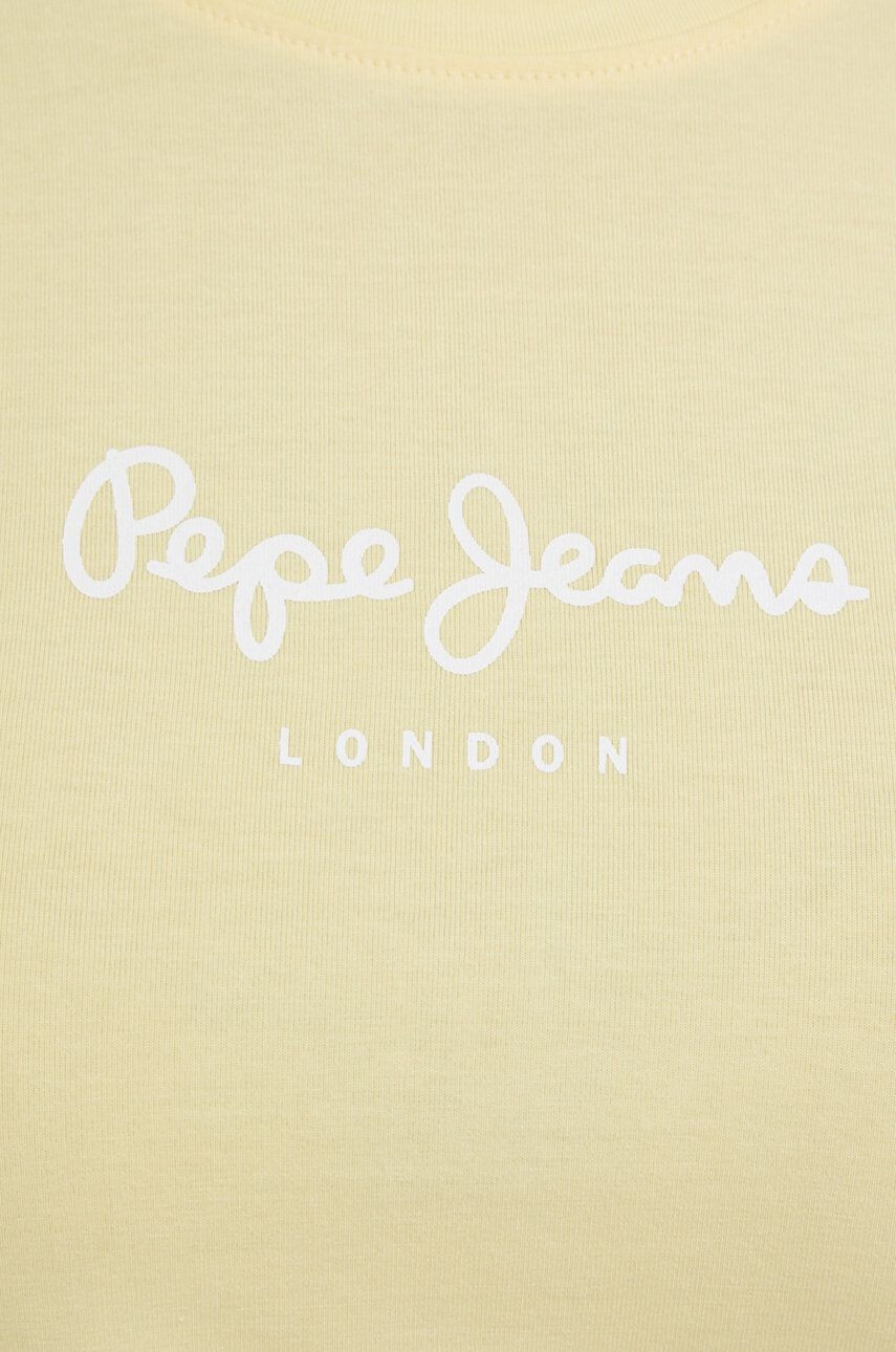 Pepe Jeans Tričko New Virginia Ss N dámský černá barva - Pepit.cz