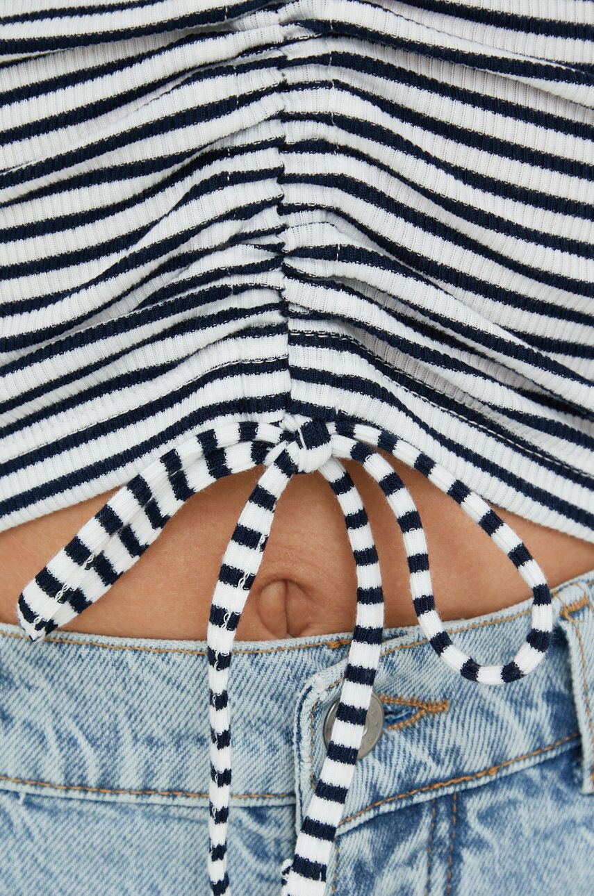 Pepe Jeans Tričko s dlouhým rukávem tmavomodrá barva - Pepit.cz