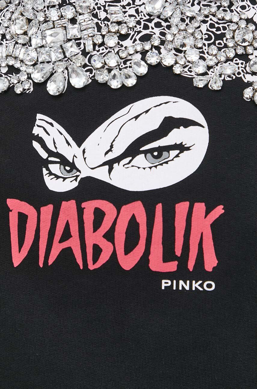 Pinko Bavlněná mikina x Diabolik - Pepit.cz