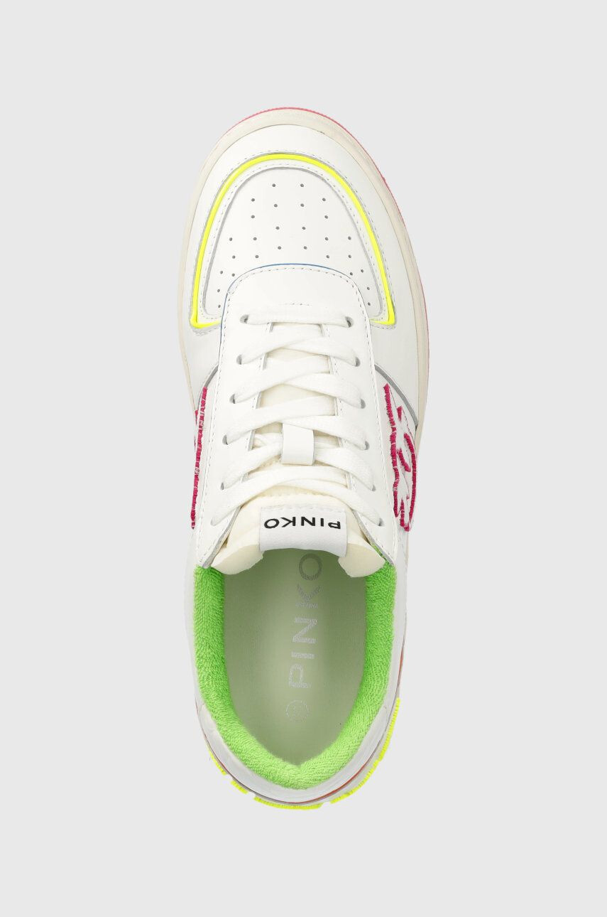 Pinko Sneakers boty Bondy bílá barva 100901 A0WG ZW5 - Pepit.cz