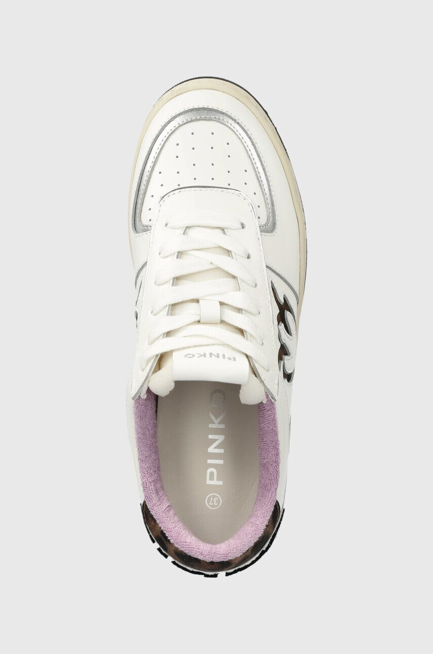 Pinko Sneakers boty Bondy bílá barva 100901 A0NY ZC7 - Pepit.cz