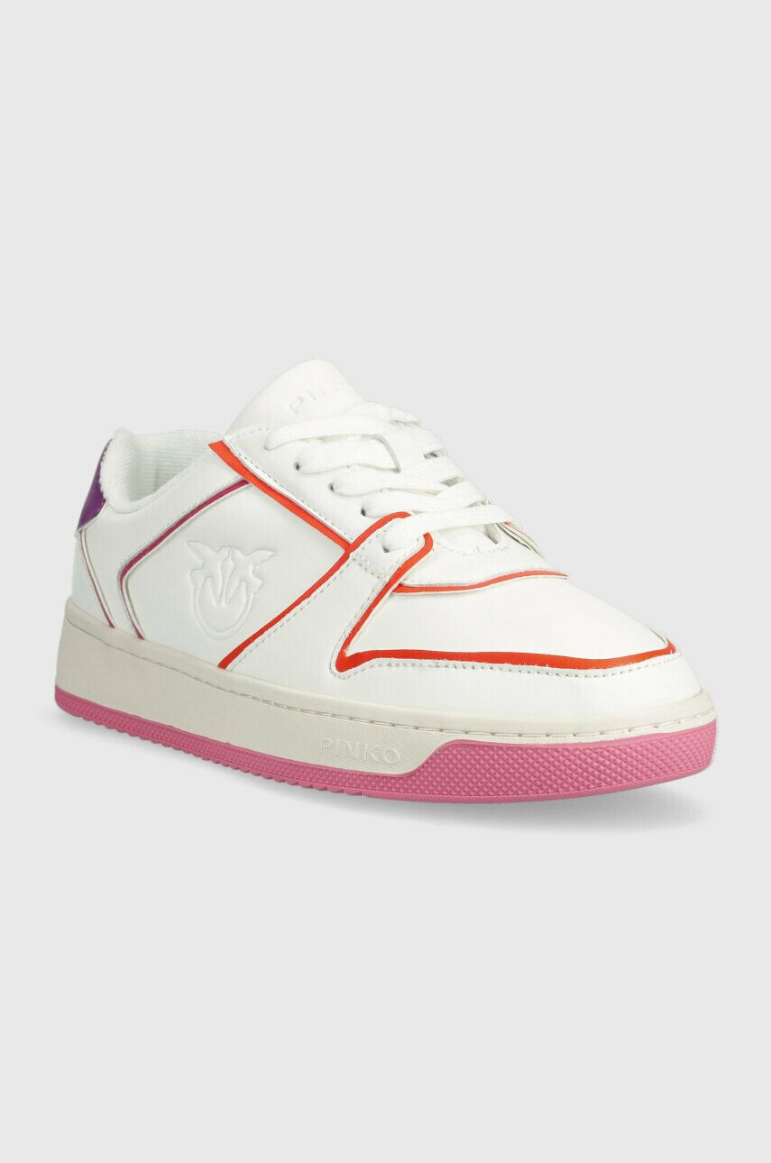 Pinko Sneakers boty Flamine bílá barva 101226 A0VK ZW8 - Pepit.cz