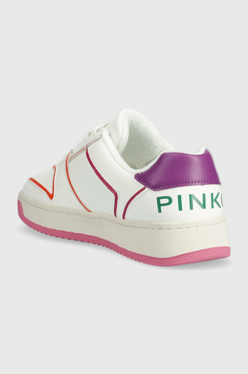 Pinko Sneakers boty Flamine bílá barva 101226 A0VK ZW8 - Pepit.cz