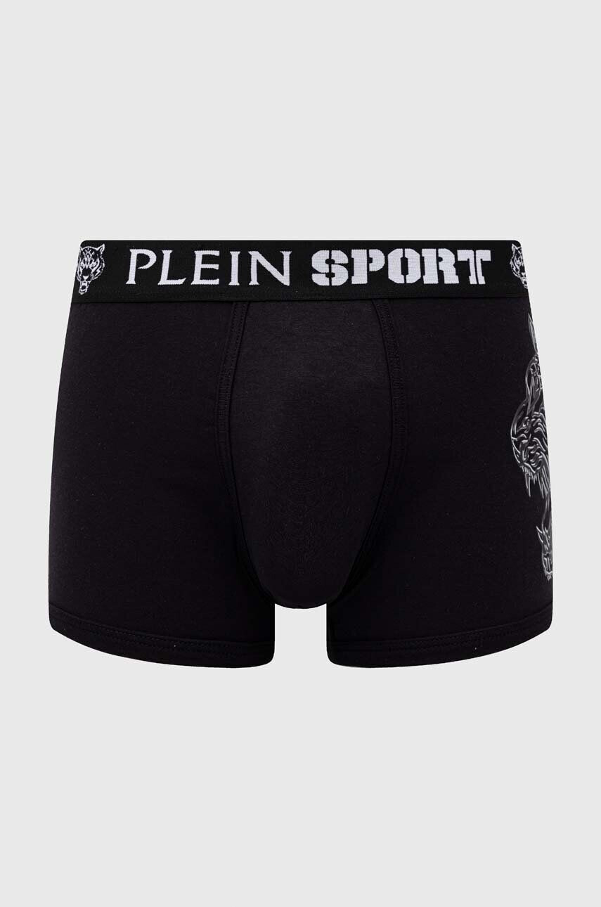 Plein Sport Boxerky pánské černá barva - Pepit.cz