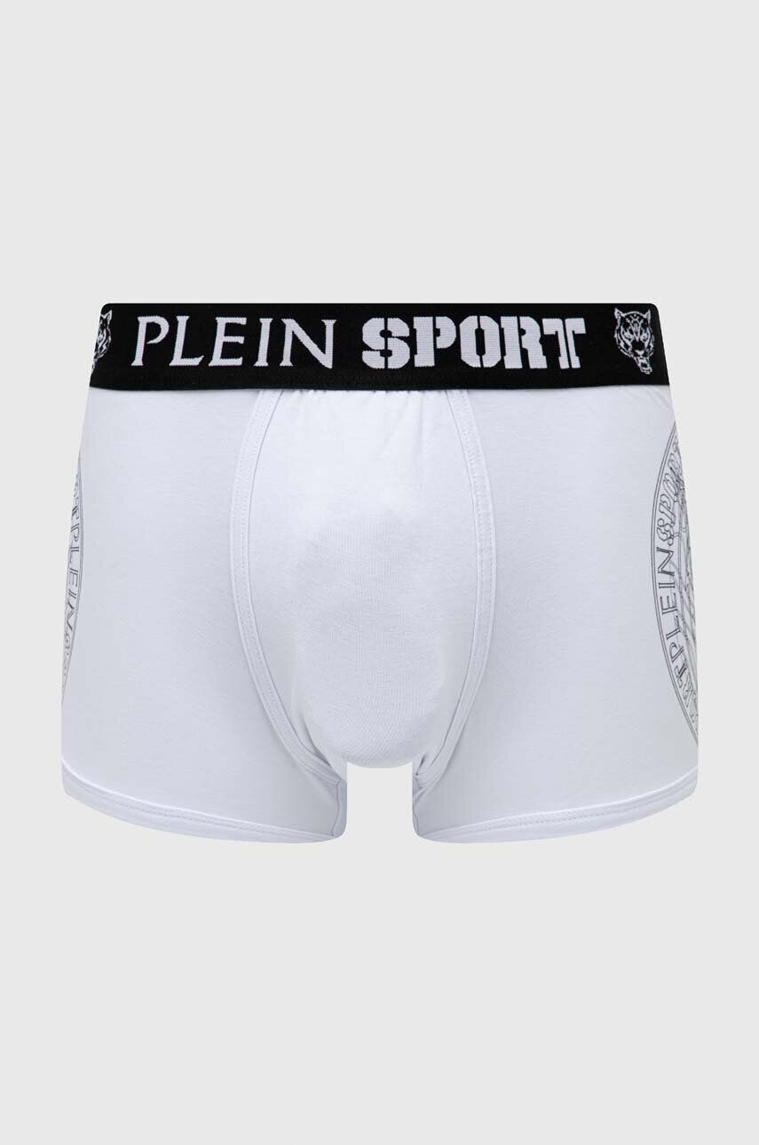 Plein Sport Boxerky pánské bílá barva - Pepit.cz