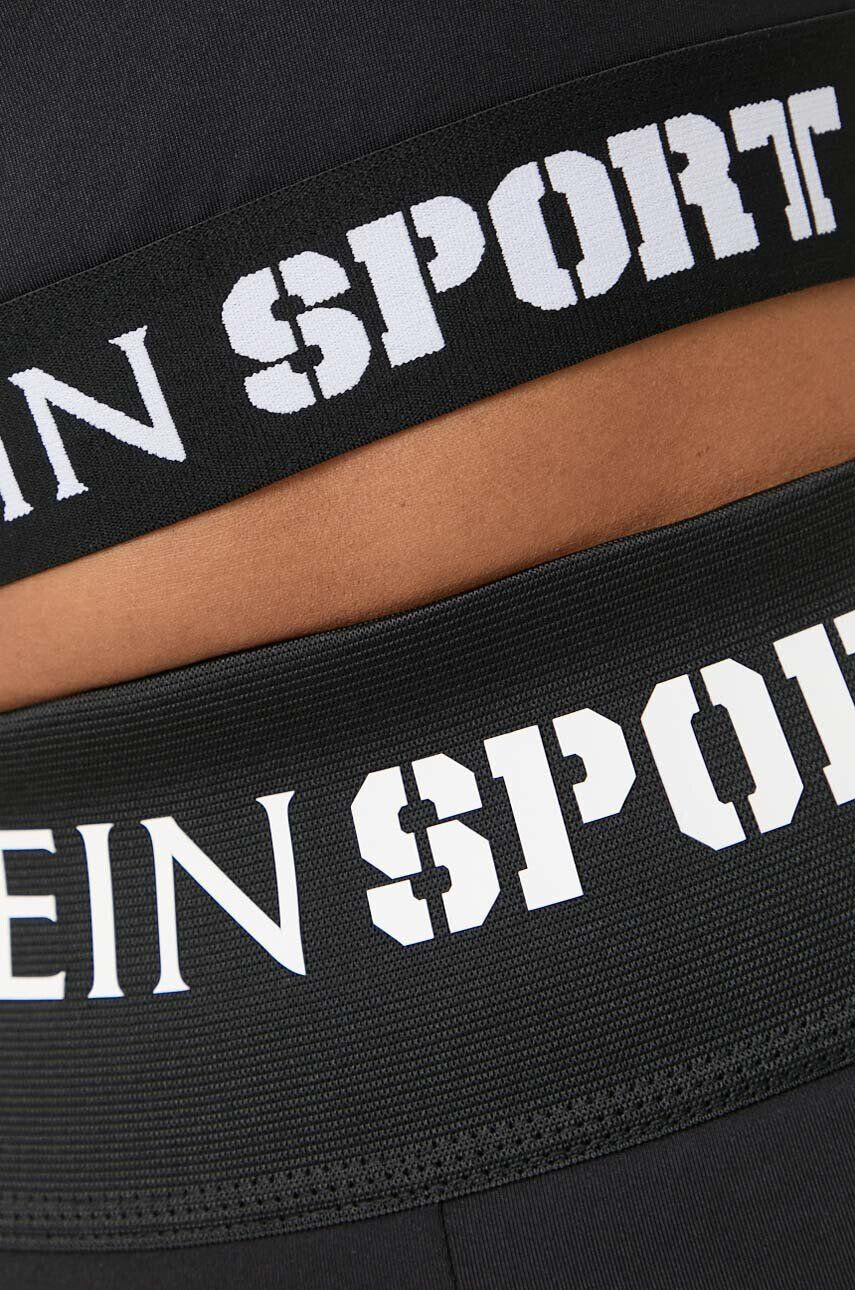 Plein Sport Sportovní podprsenka černá barva - Pepit.cz